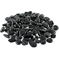 玉石 TAIKOH 特撰那智 1.5寸 40-55mm 10kg 化粧砂利 黒 ブラック 玉石